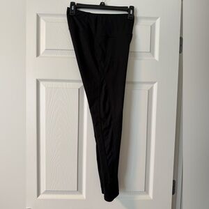 Black mesh leggings M